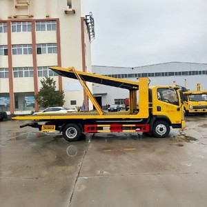 Factory Price Double Deck 2 Car Hauling <b>Flatbed</b> Transport Delivery <b>Truck</b> 4x2 Car Carrier Transport <b>Truck</b> - Product Image 2