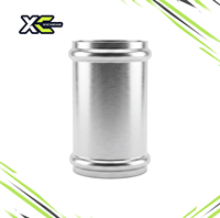 Raccord de Tuyau de Radiateur Droit en Aluminium Billet 1.25 1.5 1.75 Pouces avec Extrémités Doublement Perlées pour Système de Refroidissement Automobile OEM ODM