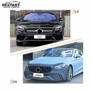 ชุดแต่ง ABS Body Kit สำหรับ <span class=keywords><strong>Mercedes</strong></span> Benz <span class=keywords><strong>S</strong></span> <span class=keywords><strong>coupe</strong></span> W217 รุ่นอัพเกรดถึง <span class=keywords><strong>AMG</strong></span> <span class=keywords><strong>65</strong></span> สไตล์ พร้อมกันชนหน้า-หลัง กระจังหน้า บังโคลน ฝากระโปรง และไฟ - Product Image 2
