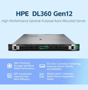 Serveur Rack HPE ProLiant DL360 Gen12 1U 2P Intel Xeon 6400MT/s 144 Cœurs, Prix Premium, Stock 8SFF CTO / 4LFF CTO - Product Image 1
