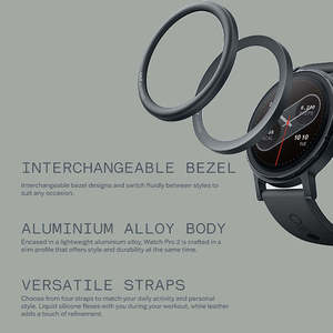 Version Globale CMF Smart Watch Pro 2 Appel Écran HD 1,43'' Fréquence Cardiaque Oxygène Sanguin Étanche IP68 Multi-Sports Fitness - Product Image 5
