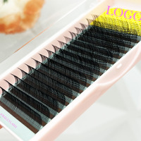 Professionnel Avancé 5D Flora 1st Auto Blossom Mat Wet Look 0.07mm Épaisseur Cachemire Velours Cils Extensions De Cils Naturels