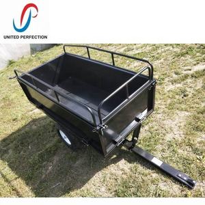 Chariot à benne basculante en acier à charge lourde construit en Chine Meilleure <span class=keywords><strong>remorque</strong></span> ATV/UTV avec roues tout-terrain pour jardin et <span class=keywords><strong>moto</strong></span> - Product Image 5