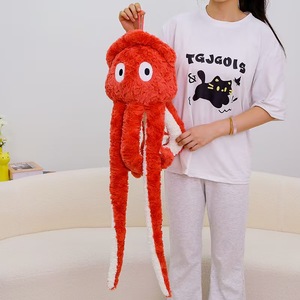 Vente en gros, Meilleure vente : Coussin en peluche géant en forme <span class=keywords><strong>de</strong></span> <span class=keywords><strong>calmar</strong></span> ou pieuvre à longues pattes, mignon et doux, pour décoration <span class=keywords><strong>de</strong></span> chambre d'enfant et cadeau - Product Image 4