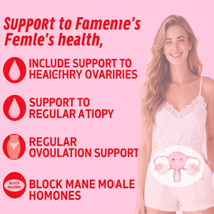 Cápsulas de equilibrio de hormonas femeninas con inositol-cuidado de los ovarios Suplementos de hierbas con vitaminas saludables para el equilibrio hormonal de las mujeres - Product Image 4