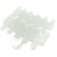 Chaîne modulaire en plastique pour assemblage électronique, industrielle, douce au toucher, floquée, antidérapante, à faible bruit