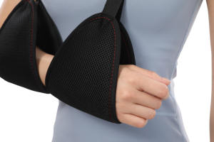 팔뚝 흑색 통기성 의료용 팔꿈치 관절 골절 조절식 팔 지지대 어깨 슬링 - Product Image 6