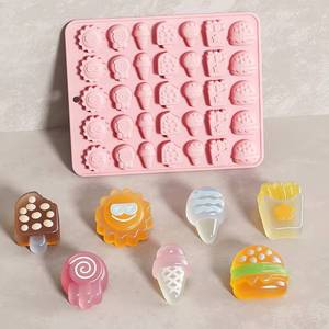 Molde de Silicona para Chocolate para Niños, Marca MUYULINS, 35 Cavidades, Multiformas, Grado Platino LFGB, Antiadherente, Libre de BPA - Product Image 1
