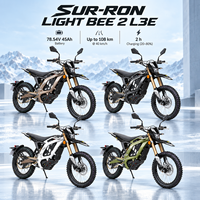 Moto électrique Surron Light Bee 2 homologuée pour la route L3E 2026 78.54V 45Ah 65kg en stock