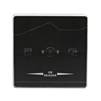 Lector de Códigos QR con Red HTTP, MQTT, Modbus TCP/IP, RJ45, Control de Acceso NFC 13.56Mhz, Escáner de Tarjetas Metálicas IC, Protocolo ISO 14443A, 3-5cm