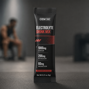 OEM <b>Electrolyte</b> Drink Mix Stick Pack 0 Sugar Sodium Potassium Magnesium <b>Powder</b> for Sports Hydration Daily Energy Replenishment - Product Image 1