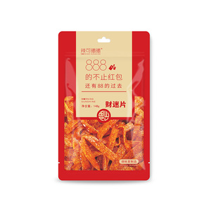 Snacks Chinos Picantes y Dulces en Tiras, Personalizables OEM, Bolsa <span class=keywords><strong>de</strong></span> 148g, Sin Gluten, Certificación HACCP, <span class=keywords><strong>Sabor</strong></span> Infantil, Latiao Masticable, Venta al por Mayor - Product Image 6