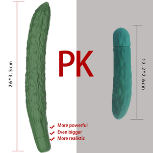 女性用ビターメロンキュウリチリナスニンジンバイブレーター野菜フルーツマスターベーター - Product Image 5