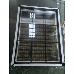 Changyi thiết kế hiện đại PVC đôi kính cửa sổ trượt Màn hình thép không gỉ khung hợp kim nhôm ngang mở treo - Product Image 6