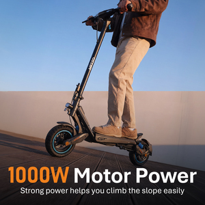 Trottinette électrique tout-terrain HEZZO F2 10 pouces, 48V 1000W, batterie lithium 15Ah, pneus 10 pouces, vitesse maximale 45 km/h, autonomie 50 km - Product Image 4