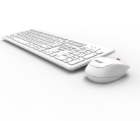 Produsen Kustom OAK940 Slim Ergonomis Ultra Tipis 108 Tombol 2.4Ghz Wireless Mouse Keyboard Combo Tahan Air 3 Tombol