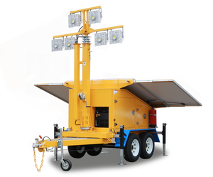 NEW Free Energy Solar Powered Portable Light Tower - Product Image 2