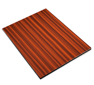 Aluminum Composite <strong>Panel</strong> Construction Building Materials Composite Wood Grain Texture ACP <strong>Panel</strong> Outdoor - Product Image 3