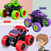 Nouvelle voiture jouet pour enfants, modèle tout-terrain 4x4 à inertie, véhicule à friction, monster truck