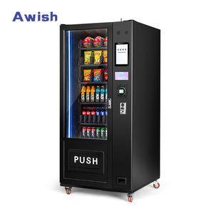 Distributeur automatique 24h/24 avec écran publicitaire, combinaison de snacks et de boissons, distributeur automatique très demandé - Product Image 3