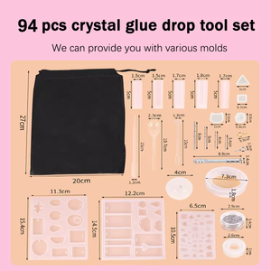 ชุดเรซิ่นคุณภาพสูง เรซิ่น UV ใสแข็งแรง 200 กรัม พร้อมหลอดไฟยูวี - Product Image 6