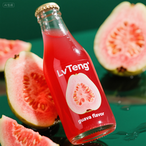 شراب مركّز مربى الهريس الأحمر بنكهة الجوافة - Product Image 1