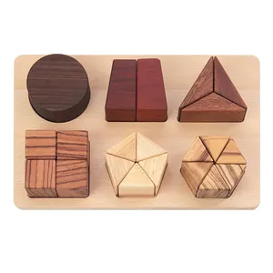 Montessori Early Educational Multifunction Board Fishing Wooden Toys Geometric Cognition Mathematics Games Sensory Toys