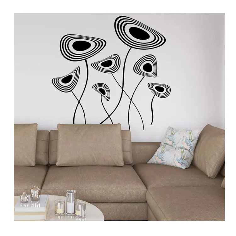 Customized home decoration use and large decorative vinyl wall sticker