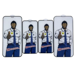 Gran oferta <span class=keywords><strong>Gorilla</strong></span> HD Protector de pantalla de vidrio templado para <span class=keywords><strong>iPhone</strong></span> <span class=keywords><strong>12</strong></span>/13 <span class=keywords><strong>Mini</strong></span> 14 15 Pro 16 Plus Pantallas Film - Product Image 1