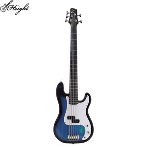 Guitare électrique 5 cordes sur mesure basse de nombreuses couleurs supportant de petits lots guitare basse électrique personnalisée par petit lot unique - Product Image 4