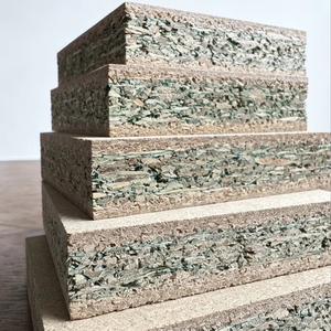 Panneau de particules à noyau vert super résistant à l'humidité, panneau <span class=keywords><strong>OSB</strong></span> 18 mm pour cuisine, salle de bain et meubles marins - Product Image 1