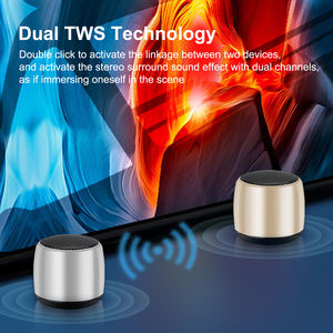 प्रोमो उपहार आइटम ओटम लॉनीनार्ड डिजाइन आउटडोर पोर्टेबल स्पीकर एल्यूमीनियम मिश्र धातु धातु बेंड मिनी स्पीकर प्रचार उपहार गीगावे - Product Image 2