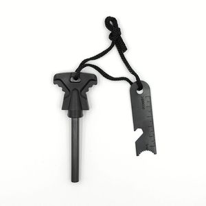 Varilla grande de magnesio para exteriores con raspador de escala, encendedor sólido de pedernal de mariposa multifuncional, encendedores de fuego - Product Image 1