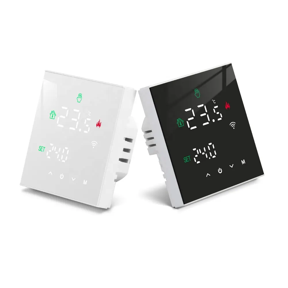 Beok 16A Modulant Thermostat d'ambiance sans fil Contrôleur de température Thermostat intelligent Wifi avec application de téléphone Wifi Tuya