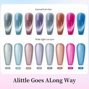 Gel Magnético Holográfico de 8ml para Uñas, Efecto Ojo de Gato, Semipermanente, Desprendible, para Arte de Uñas y Manicura DIY - Product Image 4
