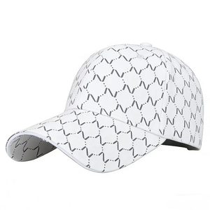 Gorra de Béisbol con Estampado Moderno, Estilo Retro, de Tela de Algodón, Versátil, Protección Solar, Visera Rígida - Product Image 5