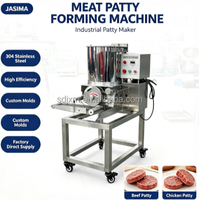 Machine automatique de formage de galettes de viande |   Presse à hamburgers en acier inoxydable pour bœuf, poulet, porc