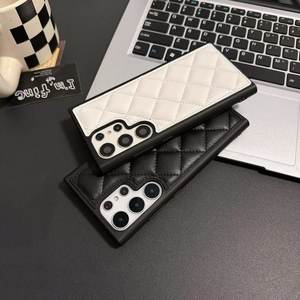 Funda de teléfono de lujo de cuero PU de moda para Samsung Galaxy s24Ultra <span class=keywords><strong>s23</strong></span> + funda de teléfono s21plus DISEÑADORES fundas CC - Product Image 3