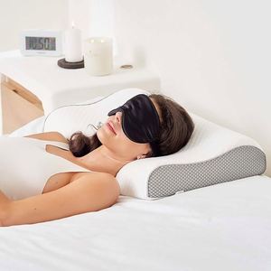 OEM Medical Ergonomic Sleeping Cervical Orthopedic Neck Bed <b>Memory</b> Foam <b>Pillow</b> for Sleeping - Product Image 1