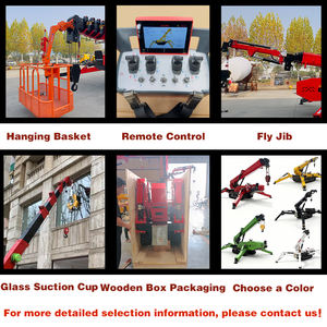 RST L-266 CE Disetujui, Tinggi Angkat 10m 16m 22m, Spider Lift Boom Panjang Kapasitas Angkat 3000Kg 3T 5T 8T 10T 12T 14 Ton, Spider <span class=keywords><strong>Crane</strong></span> - Product Image 6