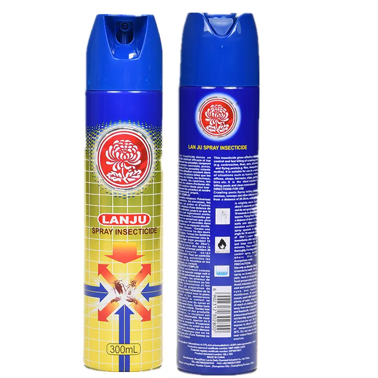 Free Sample Anti Mosquito Repellent Cockroach Bugs Insecticide Aerosol Spray