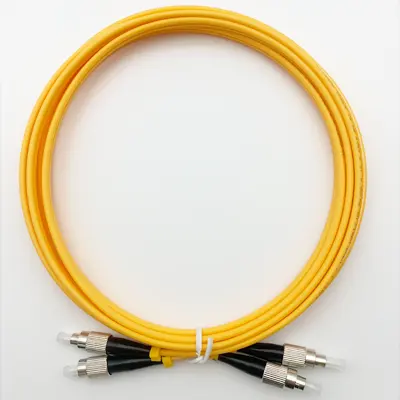 Cable de conexión de fibra óptica de fabricante OEM, cable de conexión de fibra óptica de modo único G657A1 G657D, UPC SC/LC/FC/ST SM, duplex, 2 unidades