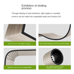 Revestimiento de Pared de Madera Contrachapada de Alta Gama para Baño, Resistente al Agua y a la Humedad, Placa de Cristal de Piedra SPC, Instalación Rápida - Product Image 4