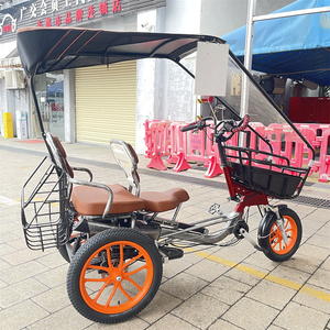Vendita calda basculante Scooter adulto <span class=keywords><strong>bicicletta</strong></span> elettrica 2 sedile Trike <span class=keywords><strong>tre</strong></span> <span class=keywords><strong>ruote</strong></span> con il prezzo promozionale - Product Image 2