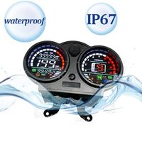 Spidometer Motor Digital Baihang Berkinerja Tinggi Tahan Air dan Tahan Lama untuk Bera Sbr 150 CC