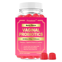 Complément Probiotique Vaginal 4-en-1 Sans Sucre, Saveur Baies, Marque Privée OEM, pour l'Équilibre du pH Intime Féminin, Urinaire et Digestif