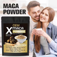 Poudre de miel de qualité alimentaire pour hommes, aphrodisiaque naturel, conditionnée sous vide dans un récipient en verre, pour la santé.