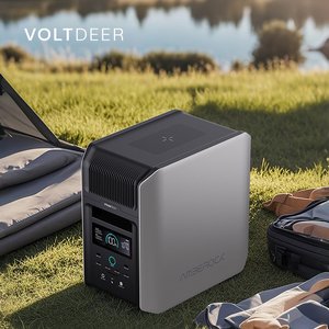 Générateur portable, batterie solaire, station d'alimentation portable pour le camping en plein air, station d'alimentation portable avec panneau solaire - Product Image 1