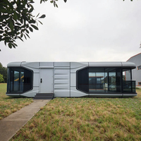 Capsule de couchage mobile moderne pour camping-car, maison-capsule spatiale double pour la maison et les voyages