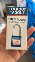 Verrou de sécurité industriel en Nylon isolé, cadenas de verrouillage, vente en gros